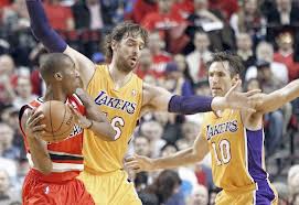 Lakers blazers nash gasol
