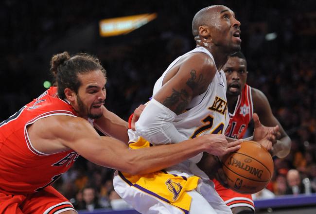 lakers bulls kobe deng noah