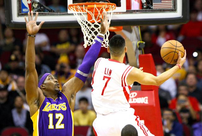 lakers rockets lin dwight